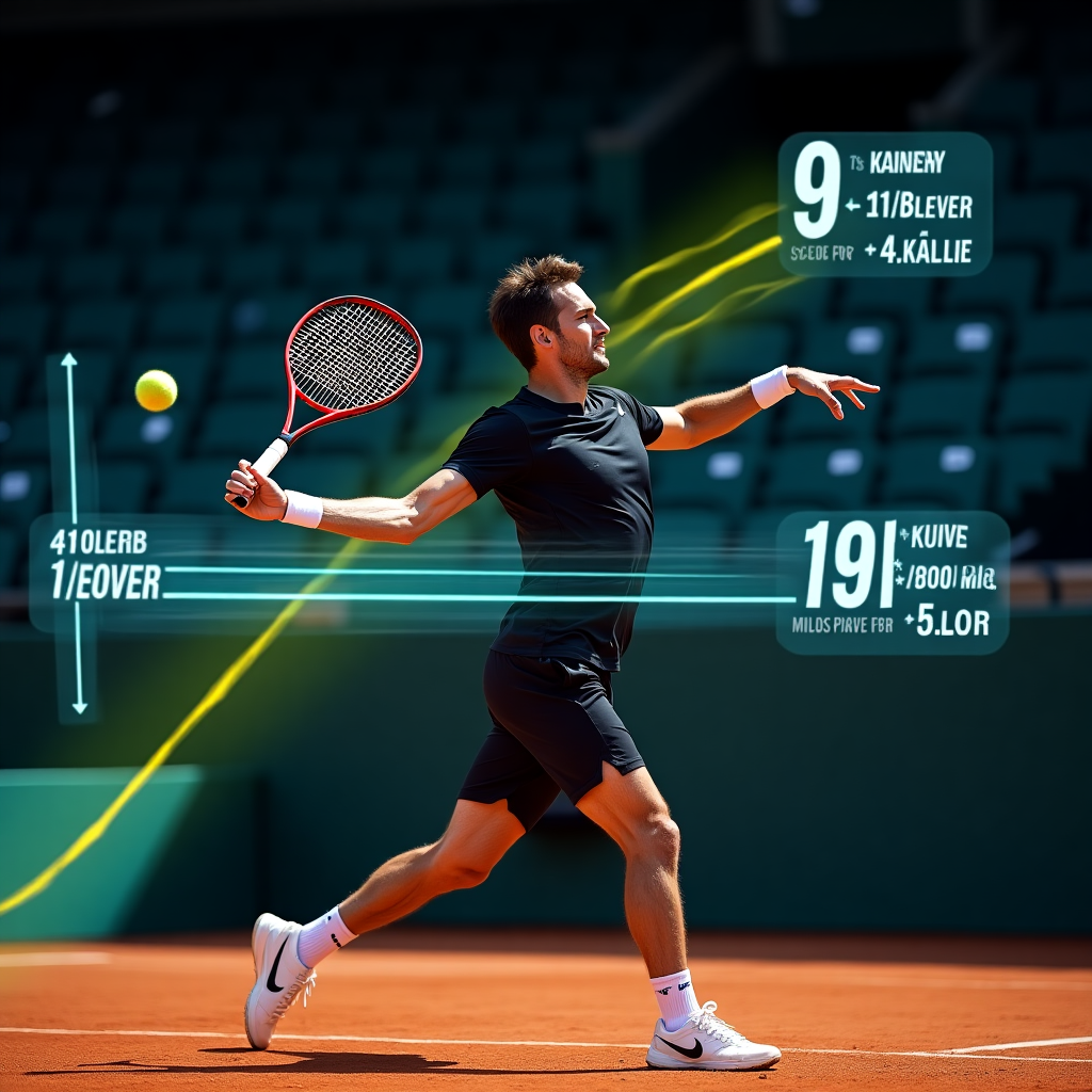 Tennis serve speed measurement